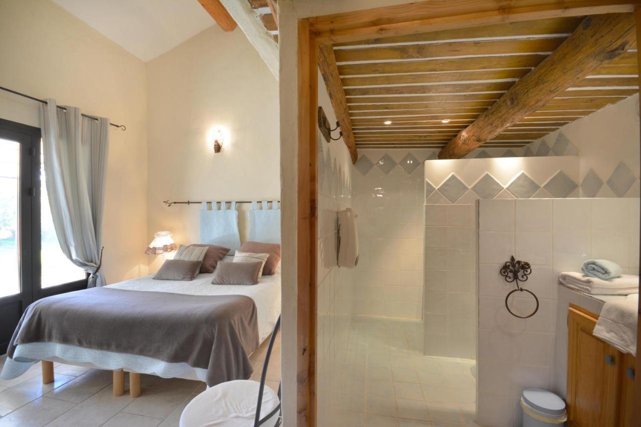 Chambres D'Hotes Le Vignoble Cucuron Bagian luar foto